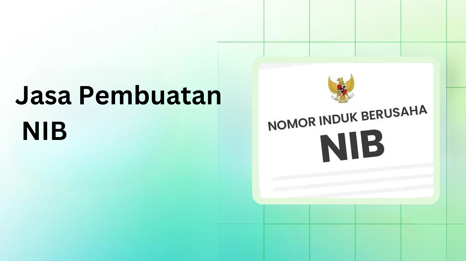 Jasa Pembuatan NIB