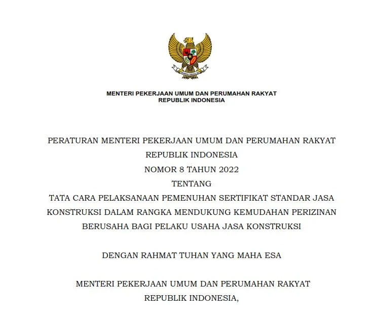 Verifikasi Sertifikat Standar Konstruksi